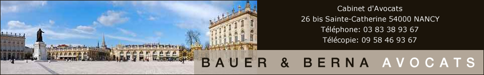 Olivier Bauer Avocat Nancy